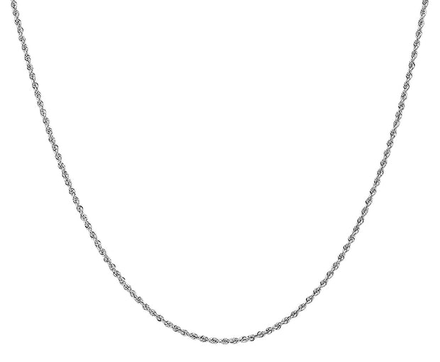 Rope Chain (White Gold)