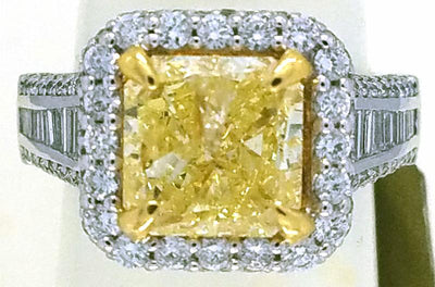 Fancy Yellow Diamonds - Sunshine On Your Hand