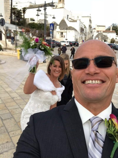 A Destination Wedding With An Italian Flare, Rana And Ron