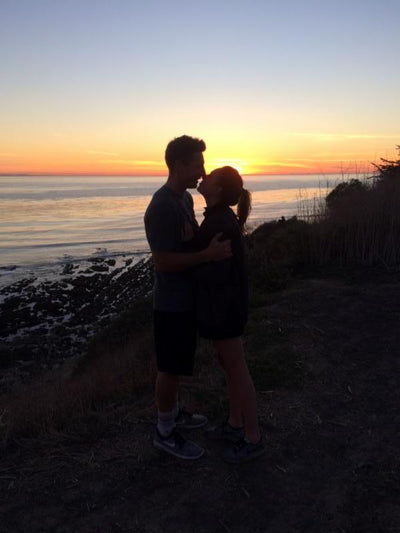 A Beachside Proposal, Sasha And Lauren