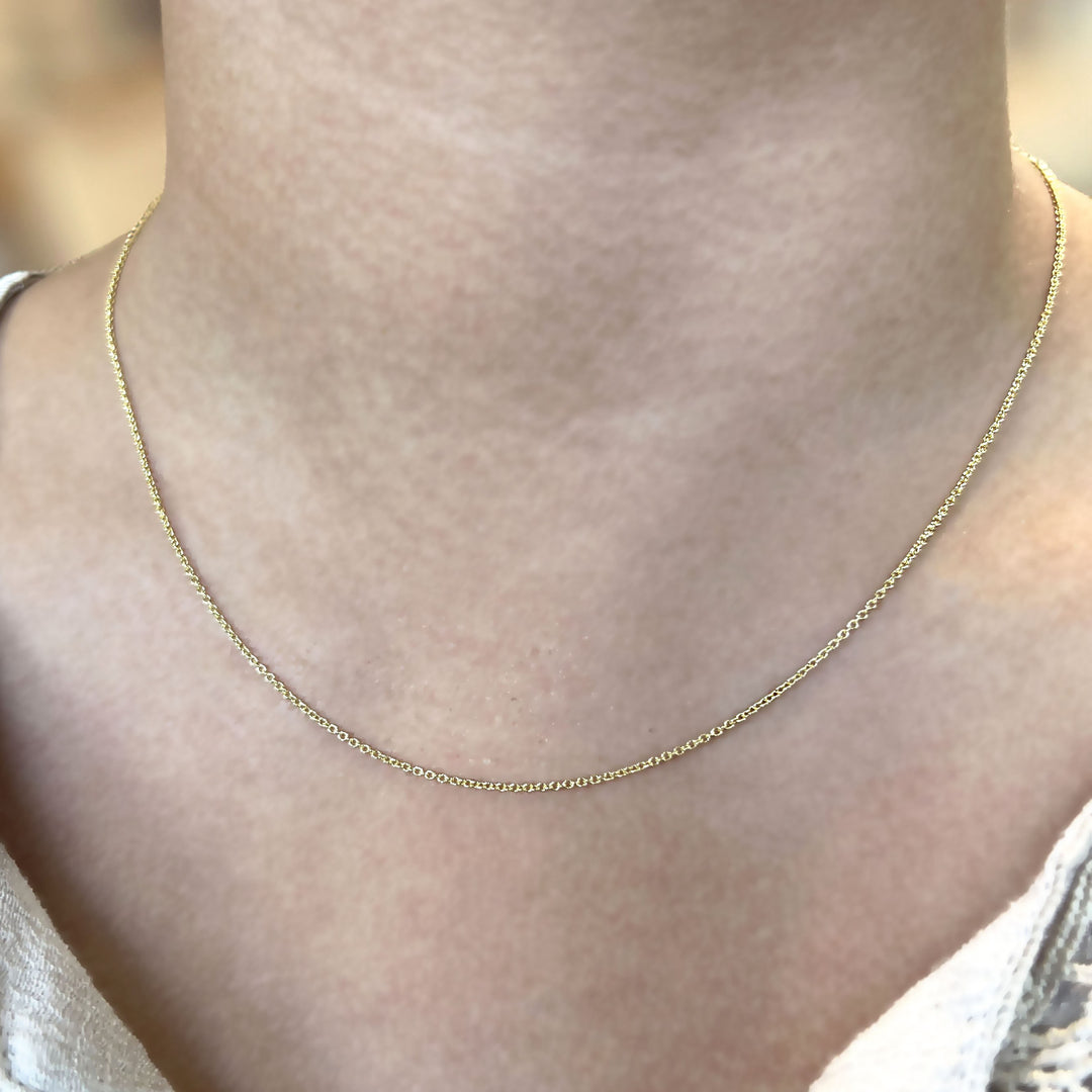 Cable Chain (Yellow Gold) – George Thompson Diamond Co