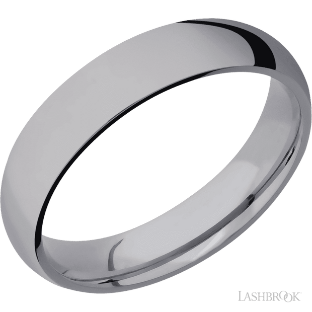 5 mm wide Domed Tantalum band.