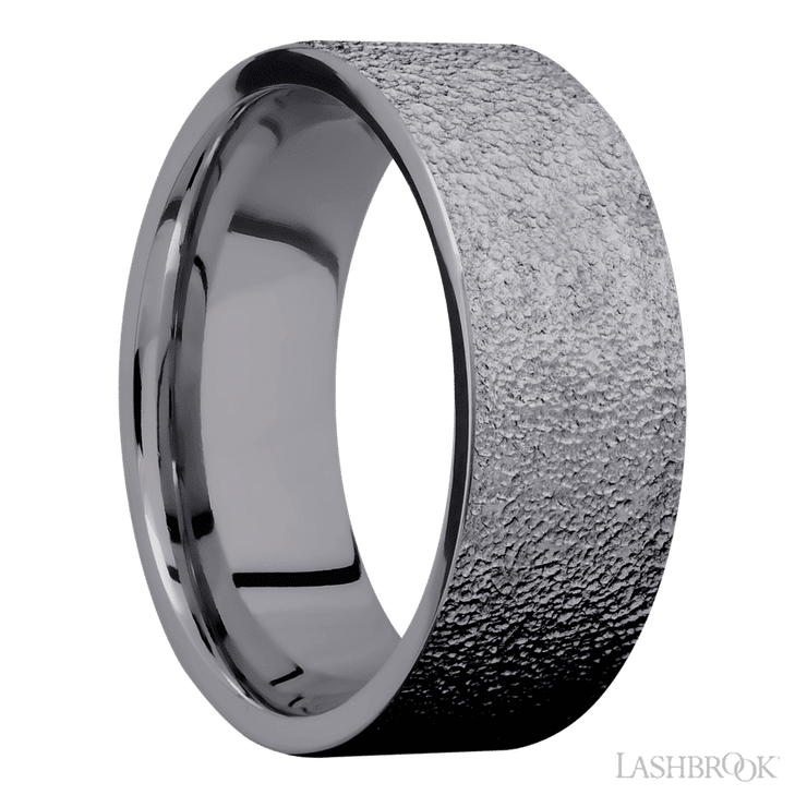 8 mm wide Flat Tantalum band.