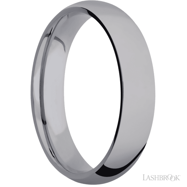5 mm wide Domed Tantalum band.