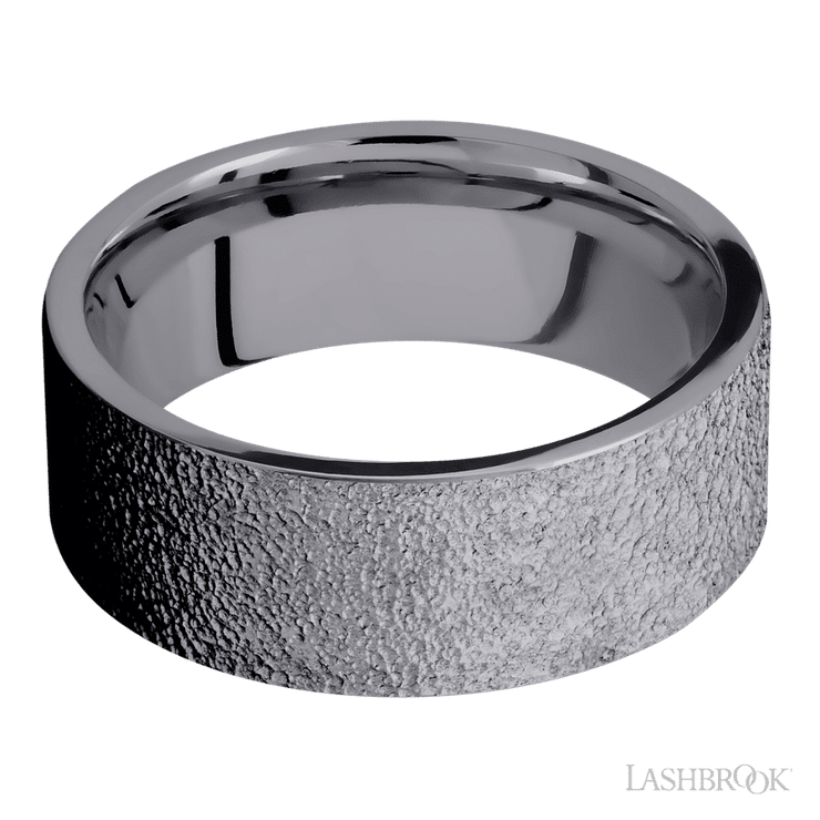 8 mm wide Flat Tantalum band.
