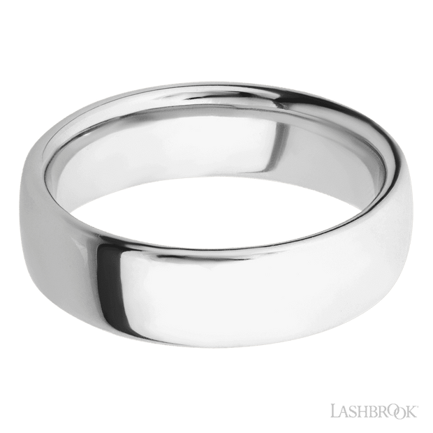 7 mm wide Ultra Comfort (our most comfortable profile) 14K White Gold band.