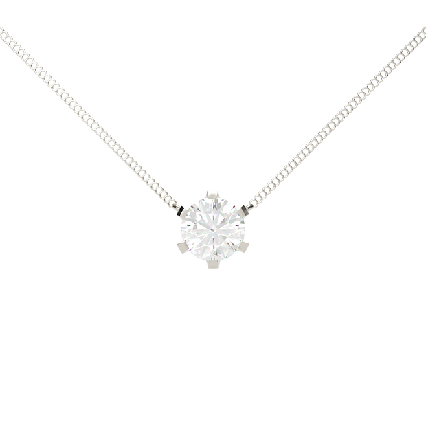 The Amiana Solitaire Pendant