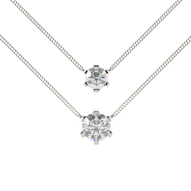 The Amiana Solitaire Pendant