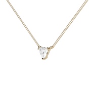 The Amiana Trilliant Cut Solitaire Pendant