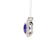 The Antana Princess Cut Amethyst