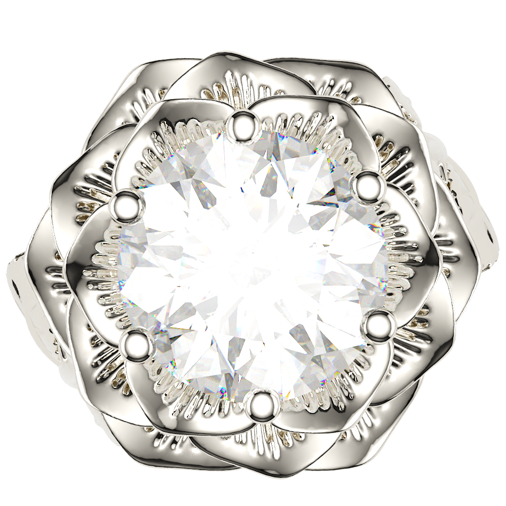 女王様の王房　瑪瑙　ルビー　デカバッジ The Despina – George Thompson Diamond Co