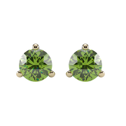 Peridot Stud Earrings