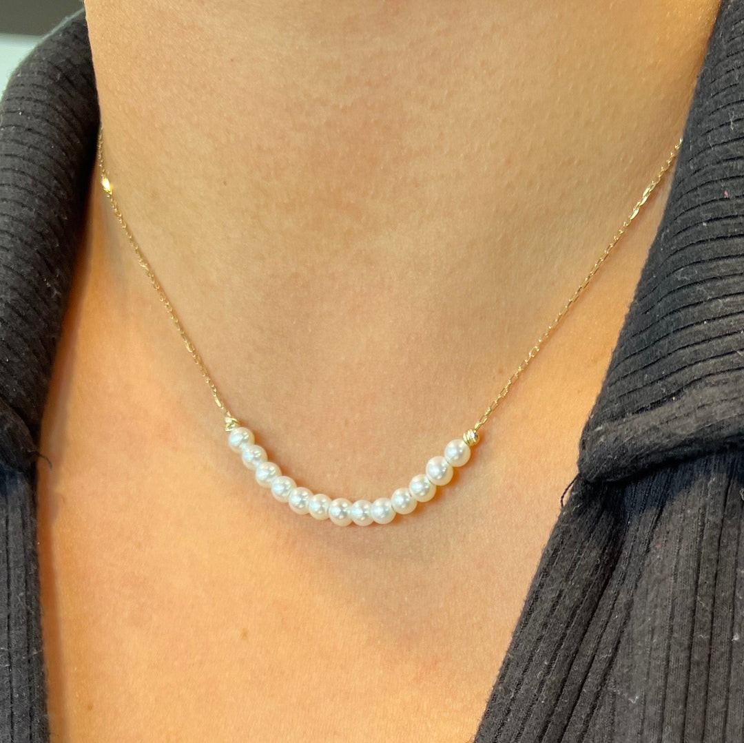 13-Pearl Necklace – George Thompson Diamond Co