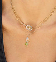 Lobster Claw Necklace with Charm