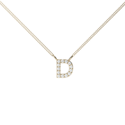 Micro Initial Pendant