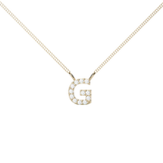 Micro Initial Pendant