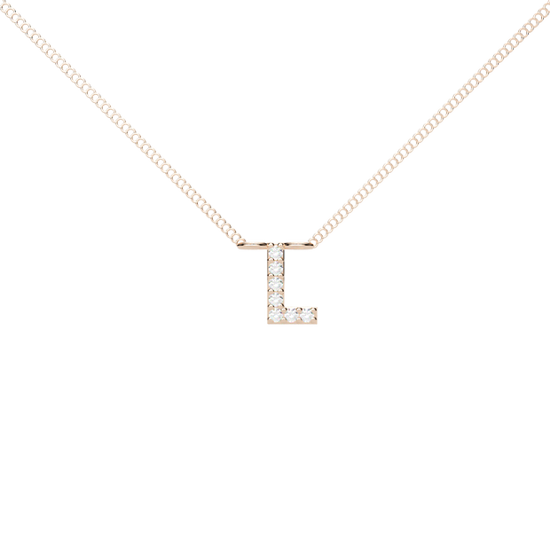 Micro Initial Pendant