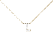 Micro Initial Pendant