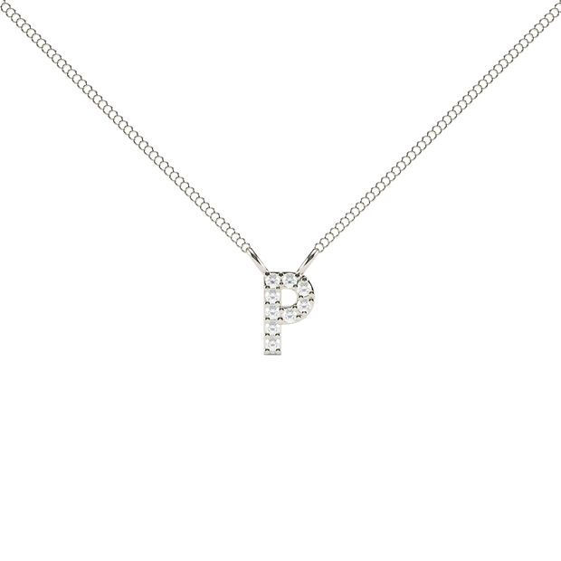 Micro Initial Pendant