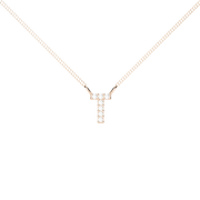 Micro Initial Pendant