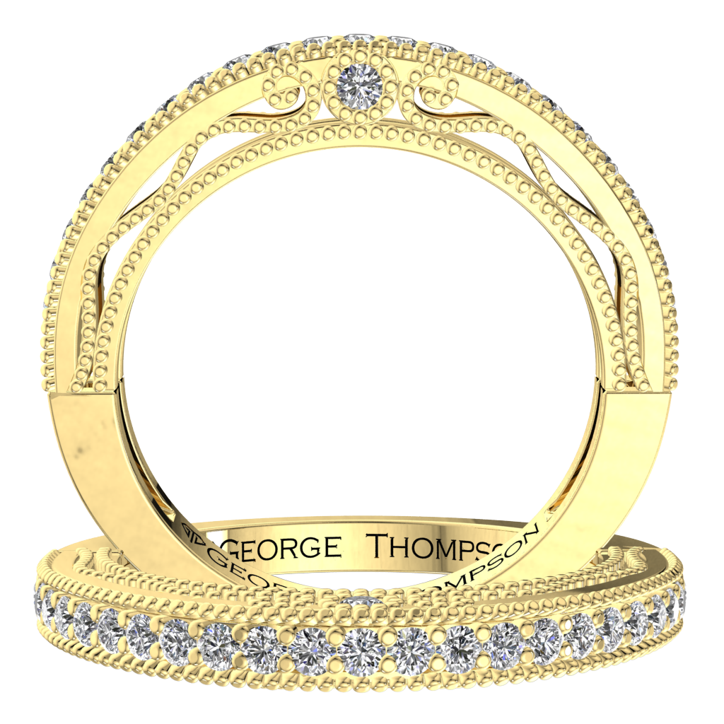 3 Stackable Diamond Rings – George Thompson Diamond Co