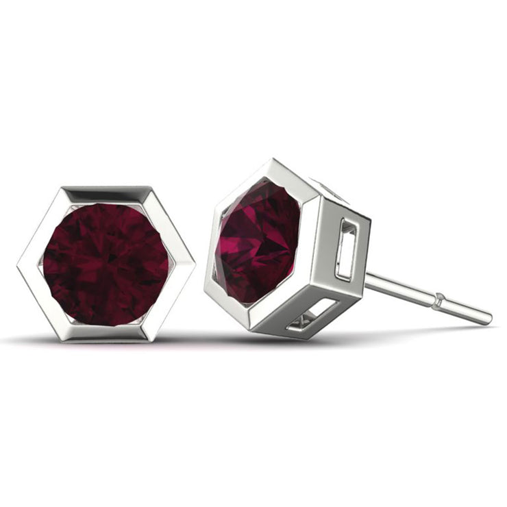 The Hexada Stud Earrings