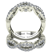 3 Stackable Diamond Rings