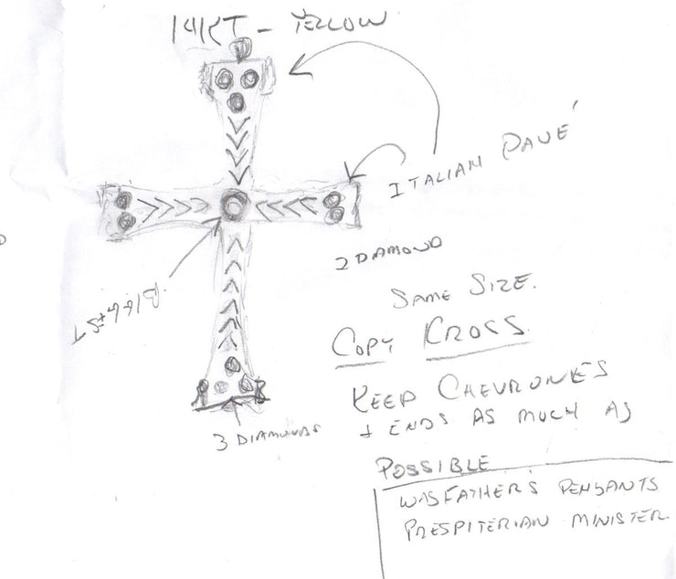 Custom Cross Pendant