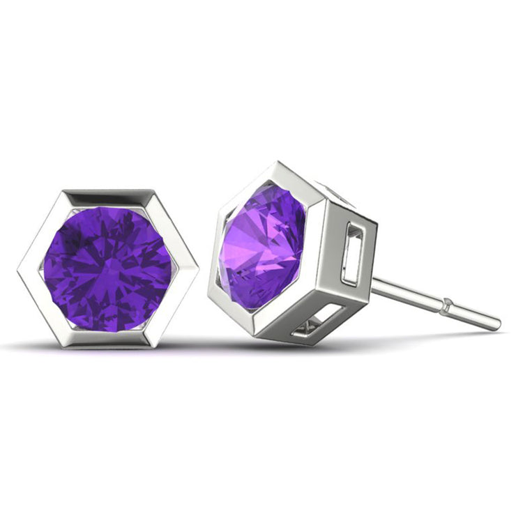 The Hexada Stud Earrings